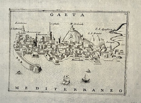 Coronelli Vincenzo Maria (1650-1718) Gaeta 1708 ca. Venezia 
